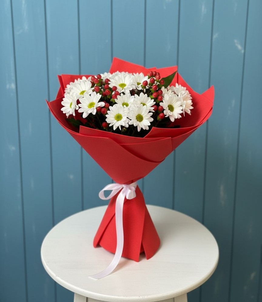 Букет цветов из: Хризантемы в Петропавловке Республики Бурятия