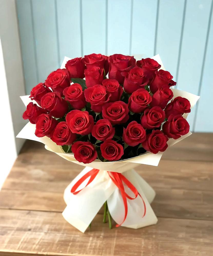 Букет 29 Красных роз в Петропавловке Республики Бурятия