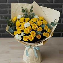 Букет цветов из:  Розы в Петропавловке Республики Бурятия