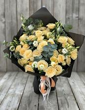 Букет цветов из:  Розы и Лизиантусы #REPLACE_PRED# Петропавловке Республики Бурятия
