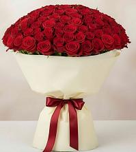 Букет 101 Красная роза Милано в Петропавловке Республики Бурятия