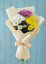 Букет цветов из:  Хризантемы в Петропавловке Республики Бурятия