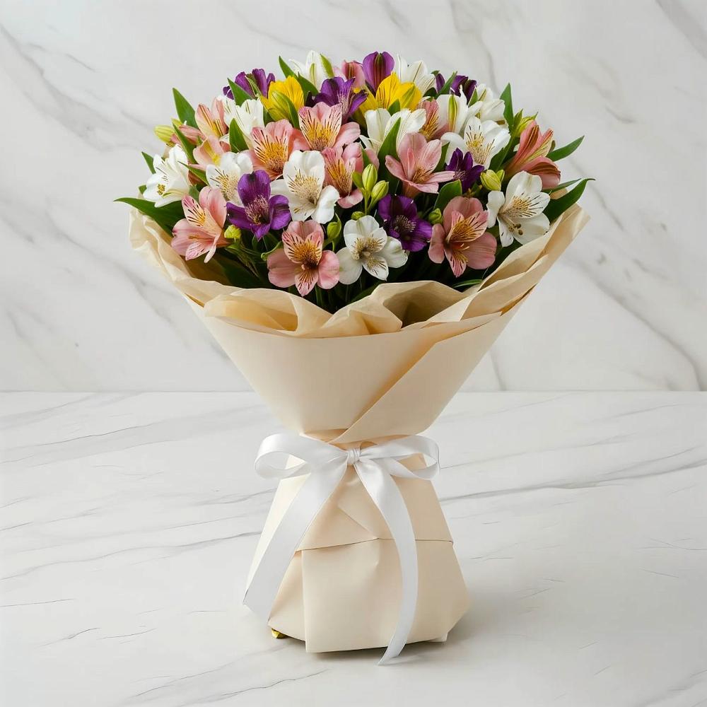 Букет цветов из: Альстромерии в Петропавловке Республики Бурятия