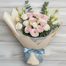 Букет цветов из:  Лизиантусы в Петропавловке Республики Бурятия