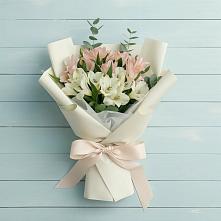 Букет цветов из:  Альстромерии в Петропавловке Республики Бурятия