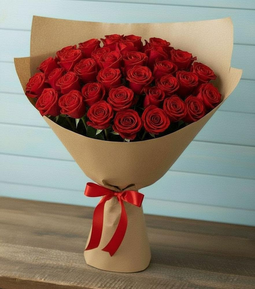 Букет Красные розы Милано в Петропавловке Республики Бурятия