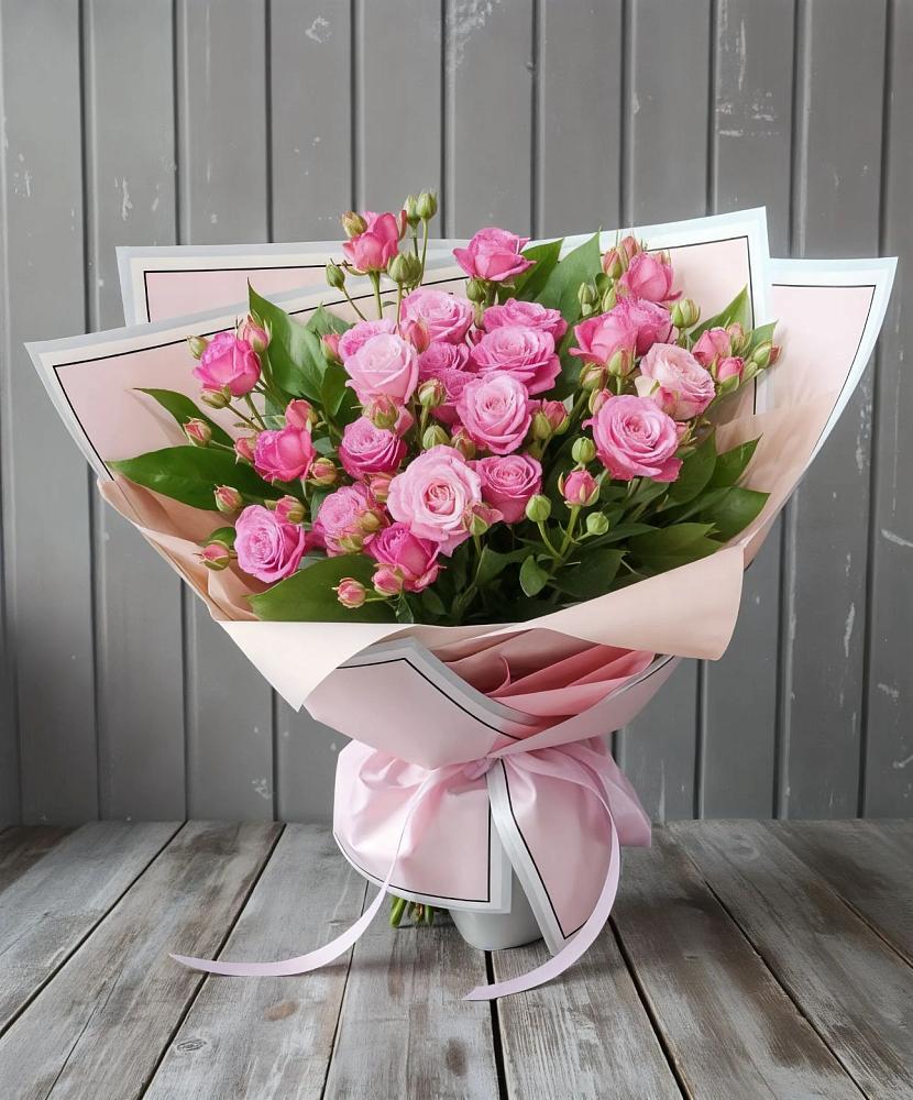 Букет Розовый кустик в Петропавловке Республики Бурятия