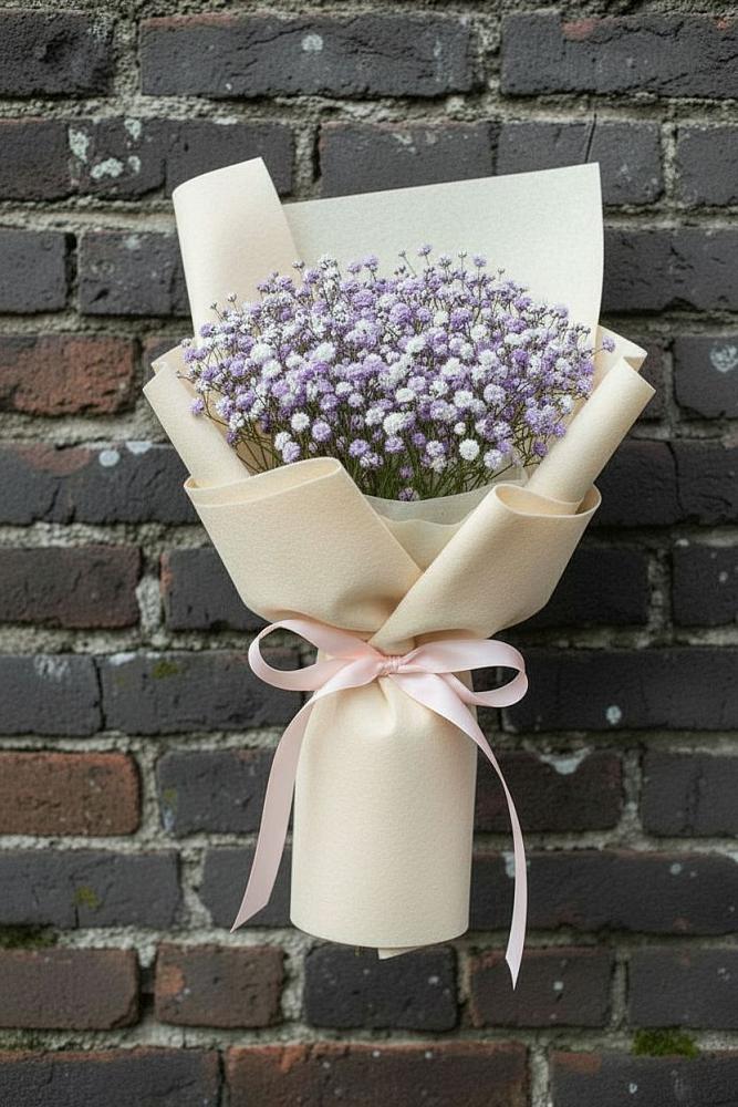 Букет цветов из: Гипсофила в Петропавловке Республики Бурятия