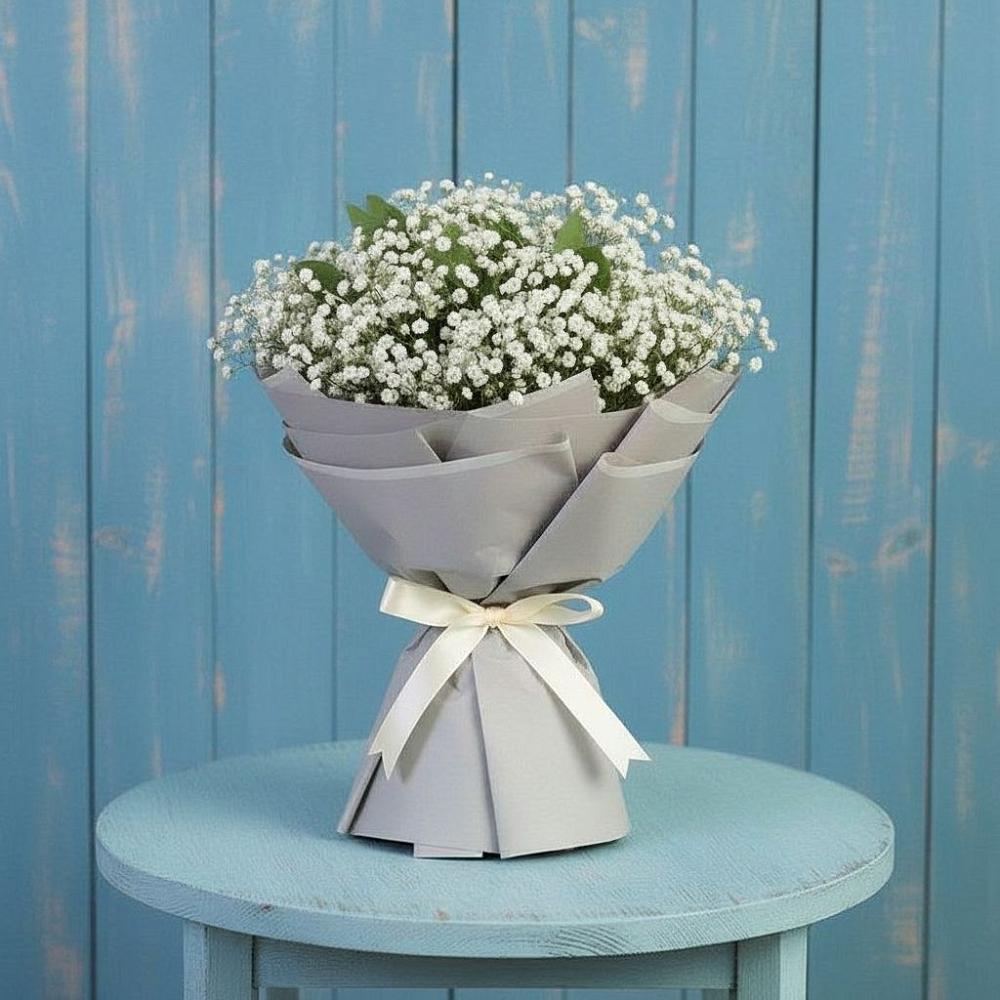 Букет цветов из: Гипсофила в Петропавловке Республики Бурятия