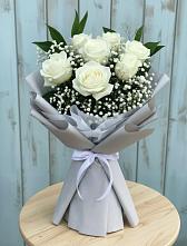 Букет цветов из:  Розы в Петропавловке Республики Бурятия