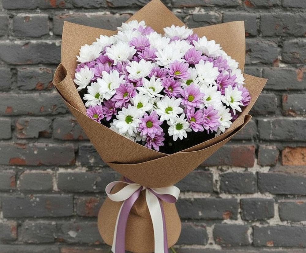 Букет цветов из: Хризантемы в Петропавловке Республики Бурятия