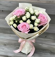 Букет цветов из:  Розы в Петропавловке Республики Бурятия