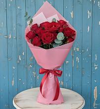 Букет цветов из:  Розы в Петропавловке Республики Бурятия