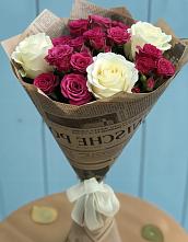 Букет цветов из:  Розы в Петропавловке Республики Бурятия