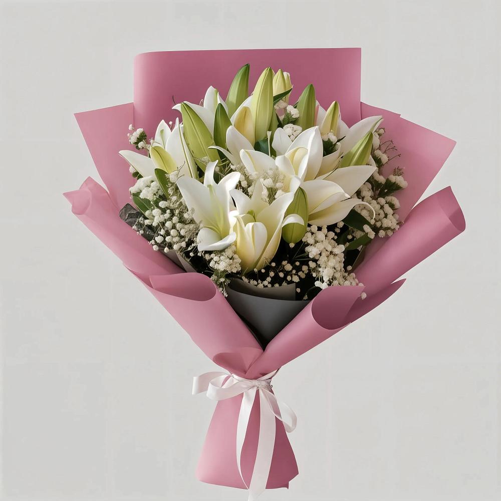 Букет цветов из: Лилии в Петропавловке Республики Бурятия