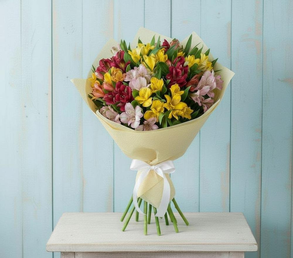 Букет цветов из: Альстромерии в Петропавловке Республики Бурятия