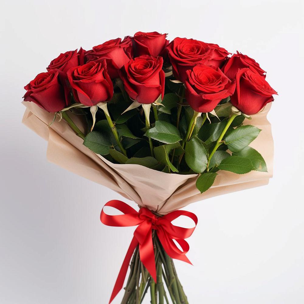 Букет 11 Красных роз Эдлесс Лав в Петропавловке Республики Бурятия