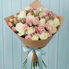 Букет цветов из:  Розы в Петропавловке Республики Бурятия